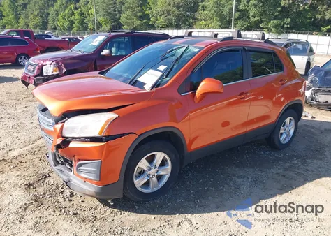 2015 Chevrolet Trax Lt z USA, uszkodzony, nr VIN KL7CJRSB9FB259206